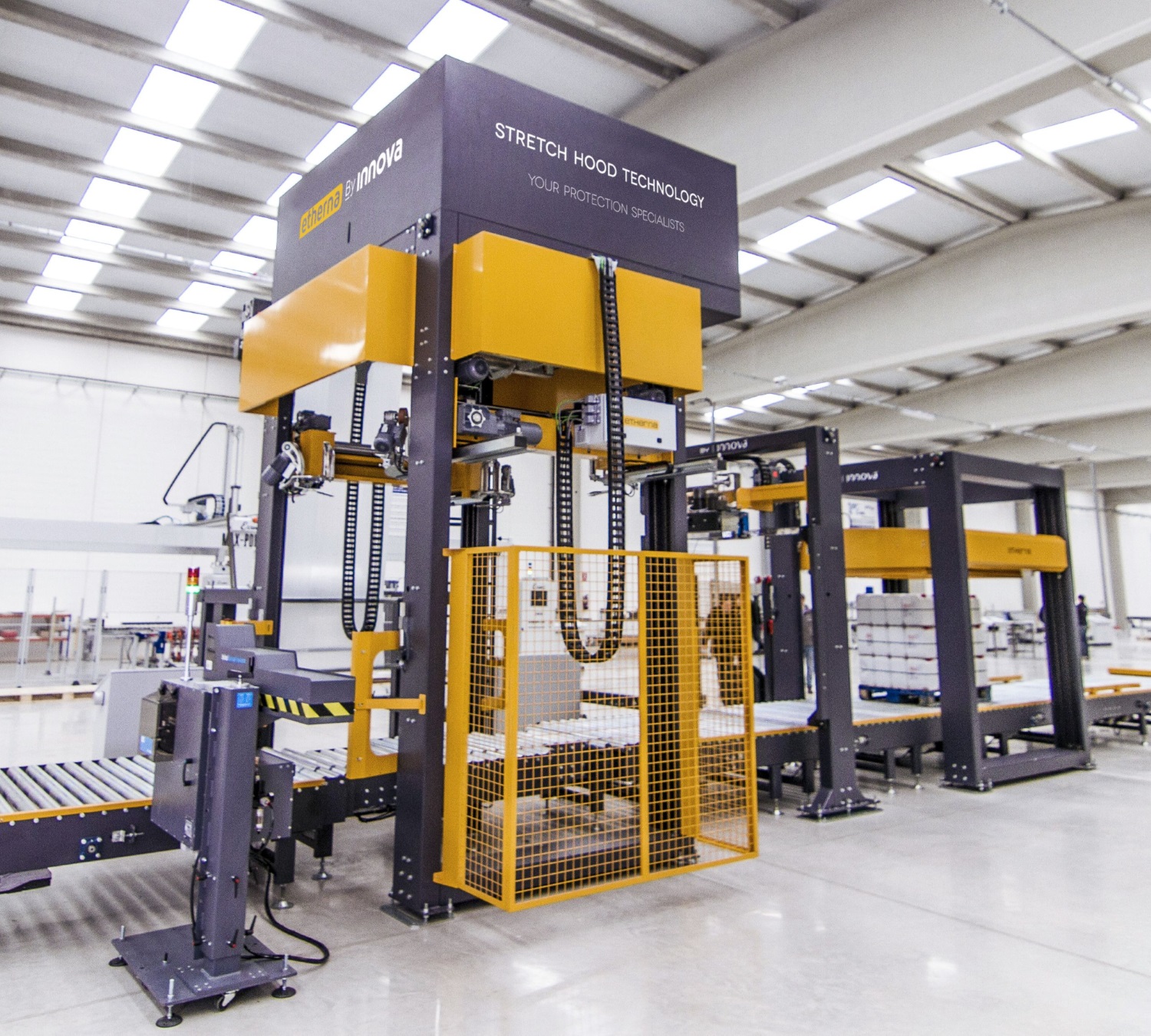 STRETCH HOOD LINE Your Custom Packaging Line by Innova