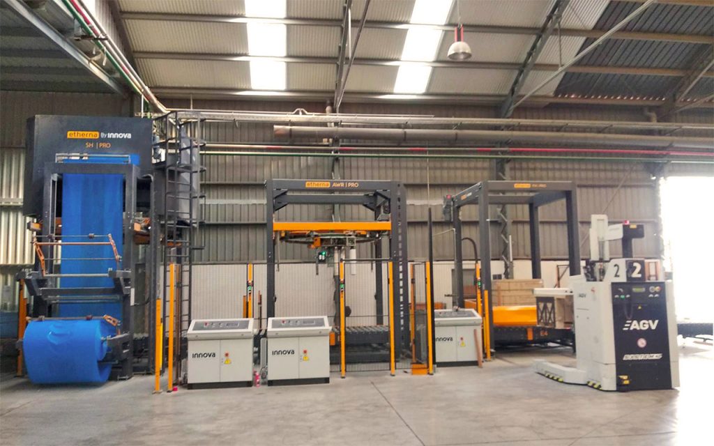 Stretch Hood Packaging Line