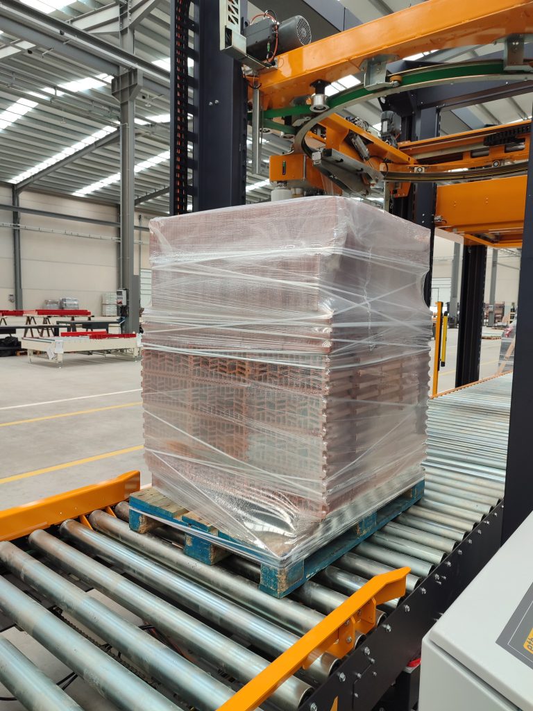 tiles automatic packaging